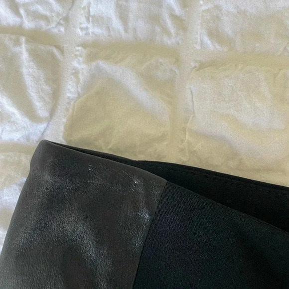 Rag & Bone Vanhi leather trim mini skirt - Picture 6 of 11